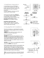 Предварительный просмотр 4 страницы Craftmade Stellar STE52 Installation Manual