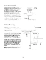 Предварительный просмотр 8 страницы Craftmade Stellar STE52 Installation Manual