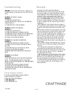 Предварительный просмотр 9 страницы Craftmade Stonegate STO52 Installation Manual