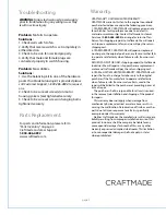 Предварительный просмотр 10 страницы Craftmade SUA56 Installation Manual