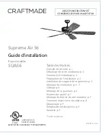 Предварительный просмотр 11 страницы Craftmade SUA56 Installation Manual