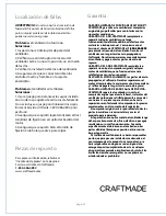 Предварительный просмотр 30 страницы Craftmade SUA56 Installation Manual