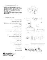 Предварительный просмотр 3 страницы Craftmade Targas 52 Installation Manual