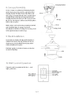 Предварительный просмотр 9 страницы Craftmade Targas TG48 Installation Manual