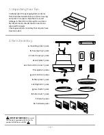 Предварительный просмотр 3 страницы Craftmade Tempo Hugger TMPH52 Installation Manual