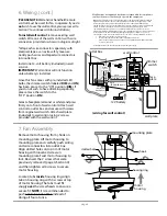 Предварительный просмотр 6 страницы Craftmade Tempo Hugger TMPH52 Installation Manual