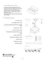 Предварительный просмотр 3 страницы Craftmade TG52 Installation Manual