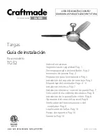 Предварительный просмотр 12 страницы Craftmade TG52 Installation Manual