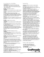 Preview for 22 page of Craftmade TMP44BNK5 Installation Manual