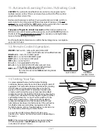 Предварительный просмотр 9 страницы Craftmade TMPH44BNK5 Installation Manual