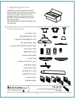 Предварительный просмотр 3 страницы Craftmade Triumph TR52 Installation Manual