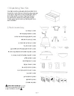 Предварительный просмотр 3 страницы Craftmade Union UN52-LED Installation Manual