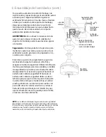 Предварительный просмотр 19 страницы Craftmade VEN52 Installation Manual