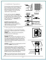 Предварительный просмотр 4 страницы Craftmade VS60OB5 Installation Manual