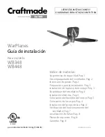 Предварительный просмотр 10 страницы Craftmade Warbirds WB348 Installation Manual