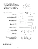 Предварительный просмотр 3 страницы Craftmade Waterfront WAT52 Installation Manual