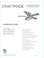 Предварительный просмотр 1 страницы Craftmade WC42BNK5C3 Installation Manual