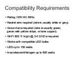 Preview for 4 page of Craftmade WCS-100 Installation Manual