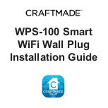 Preview for 1 page of Craftmade WPS-100 Installation Manual