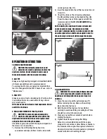 Preview for 8 page of CRAFTMASTER KM46MBS3 Safety And Operating Manual