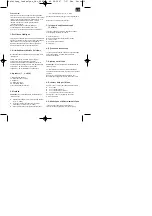 Предварительный просмотр 35 страницы Craftomat 01017 Operating Instructions Manual