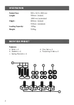 Предварительный просмотр 2 страницы Craftright CRMSS-1950 Instruction Manual