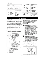 Preview for 8 page of Craftsman - 1/2" AIR IMPACT WRENCH 919983 Owner'S Manual