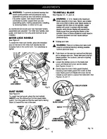 Preview for 13 page of Craftsman 10 IN. COMPOUND MITER SAW 315.23538 Owner'S Manual