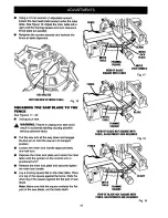 Preview for 16 page of Craftsman 10 IN. COMPOUND MITER SAW 315.23538 Owner'S Manual