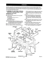 Preview for 16 page of Craftsman 10 IN. TABLE SAW 315.22811 Owner'S Manual