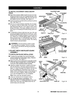 Preview for 19 page of Craftsman 10 IN. TABLE SAW 315.22811 Owner'S Manual