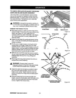 Preview for 24 page of Craftsman 10 IN. TABLE SAW 315.22811 Owner'S Manual