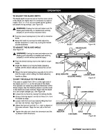 Preview for 27 page of Craftsman 10 IN. TABLE SAW 315.22811 Owner'S Manual