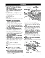 Preview for 29 page of Craftsman 10 IN. TABLE SAW 315.22811 Owner'S Manual