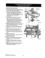 Preview for 40 page of Craftsman 10 IN. TABLE SAW 315.22811 Owner'S Manual