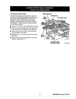 Preview for 41 page of Craftsman 10 IN. TABLE SAW 315.22811 Owner'S Manual