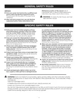 Preview for 4 page of Craftsman 10107 - 3/8 in. Corded Drill Operator'S Manual