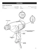 Preview for 8 page of Craftsman 10107 - 3/8 in. Corded Drill Operator'S Manual