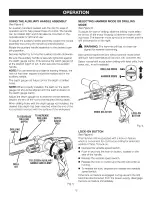 Preview for 12 page of Craftsman 10137 - 1/2 in. Corded Hammer Drill Operator'S Manual