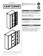 Предварительный просмотр 1 страницы Craftsman 1022358 User Manual