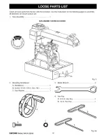 Предварительный просмотр 12 страницы Craftsman #10402 - Professional Laser 10 in. Radial Arm Saw 22010 Operator'S Manual