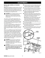 Предварительный просмотр 42 страницы Craftsman #10402 - Professional Laser 10 in. Radial Arm Saw 22010 Operator'S Manual