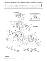 Предварительный просмотр 76 страницы Craftsman #10402 - Professional Laser 10 in. Radial Arm Saw 22010 Operator'S Manual