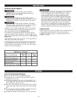 Preview for 12 page of Craftsman 107.10265 Owner'S Manual