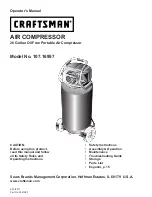 Preview for 1 page of Craftsman 107.16957 Operator'S Manual