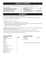 Preview for 2 page of Craftsman 107.24906 Operator'S Manual