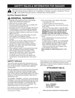 Preview for 3 page of Craftsman 107.24906 Operator'S Manual