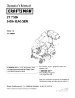 Craftsman 107.24907 Operator'S Manual preview