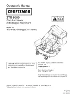 Preview for 1 page of Craftsman 107.249130 Operator'S Manual