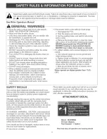Preview for 4 page of Craftsman 107.249210 Operator'S Manual